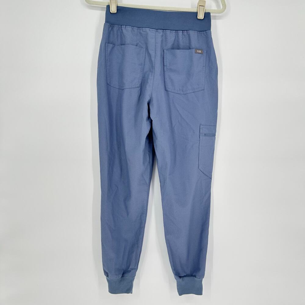 FIGS Jogger Scrub Pants XS Women’s Blue Technical Collection W22SW2012P EUC - Picture 3 of 4